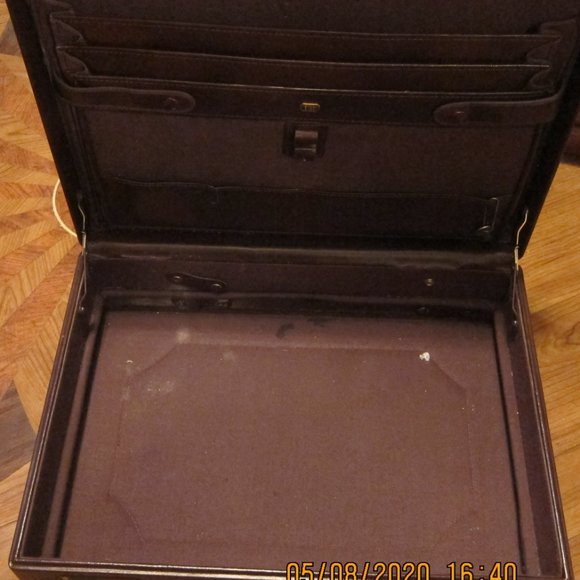 Brown Leather Briefcase - Picture 7 of 9